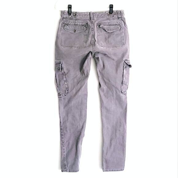 Rag & Bone Women’s Cargo Pants Soft Grunge Utility Washed Black Straight Sz 25 - Picture 2 of 5